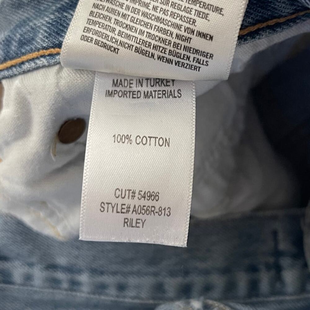 AGOLDE Riley Distressed Jeans Size 26 - Picture 4 of 4